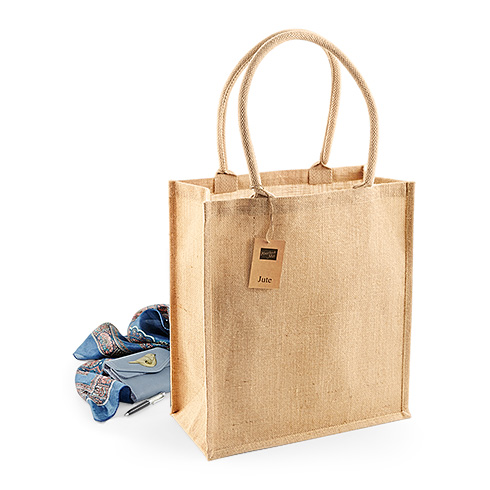 W409 Jute Boutique Shopper